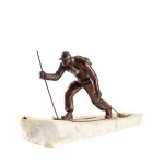 Olga Nevskaya (1898 Kharkiv - 1943 Warsaw), Skiing, 1926