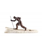 Olga Nevskaya (1898 Kharkiv - 1943 Warsaw), Skiing, 1926