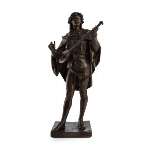Emil Louis Picault (1833 - 1915), Troubadour, 19th/20th century.