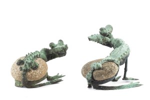 Bronisław Chromy (1925 Leńcze k. Lanckorony - 2017 Kraków), Para żab