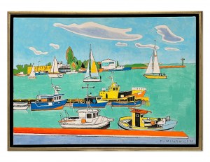 Czesław TUMIELEWICZ (ur. 1942), Port w Jastarni