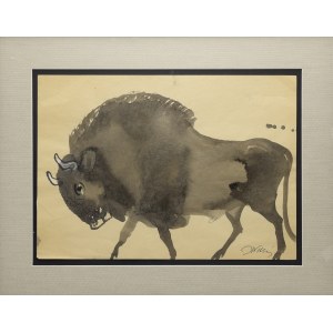 Jozef WILKOÑ (b. 1930), Bison, 2004