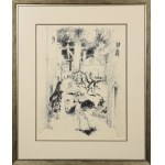Dora KUCEMBIANKA [DORA BIANKA] (1895-1979), Uliczna zabawa, 1977