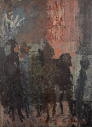 Hanna ŻUŁAWSKA (1908-1988), Abstrakcja, 1965