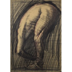 Aleksander ROSZKOWSKI (born 1961), Bending figure, 1989