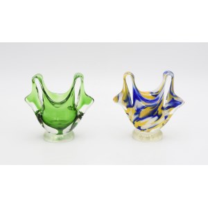 A pair of vases