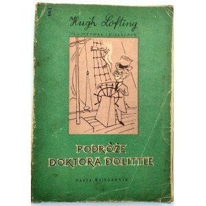 Lofting H. - Podróże Doktora Dolittle / Cyrk Doktora Dolittle - Warszawa 1956 [ ilustracje Lengren]