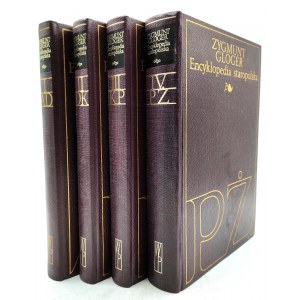 Gloger Zygmunt - Encyklopedia Staropolska - [oprawa Andrzeja Hendricha]