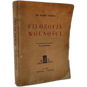 Steiner R. - Philosophie de la liberté - Varsovie 1929