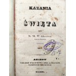 Lukasewicz - Sermons pour les fêtes - Cracovie 1859