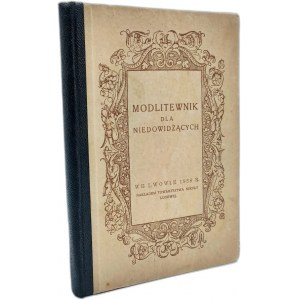 Modlitewnik dla niedowidzących - Lwów 1938 [ryciny]