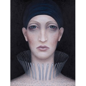 Iza Staręga, WITHOUT TITLE FROM THE CYCLE WOMEN IN CHUSTS, MEN IN HEADS, 2024