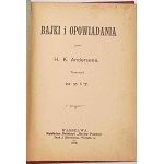 ANDERSEN - FAIRY TALES AND SHORT STORIES. Binding by Wojciech Grysiewicz, Lviv
