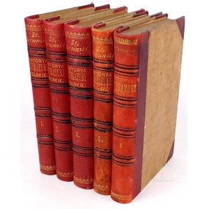 TARNOWSKI - HISTÓRIA POĽSKEJ LITERATÚRY T.1-5 krásna obálka