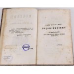 HOLOVINSKY - LEGENDS. Vilnius 1843.