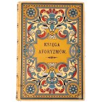 BEŁZA- KSIĘGA AFORYZMÓW 1888 bardzo ładny egzemplarz