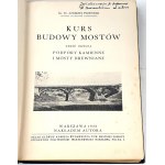 PSZENICKI -CURSE OF BRIDGE CONSTRUCTION general part Stone supports and wooden bridges 1938