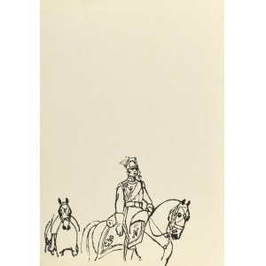 Ludwik MACIĄG (1920-2007), Żołnierz na koniu