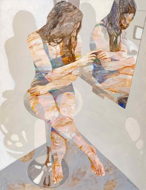 Adam Wątor, Przy lustrze I, 2019