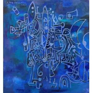 Stanisław Młodożeniec, Blue, 2021