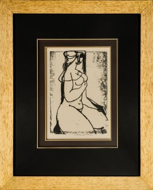 Stanisław Dawski, Akt (monotypia), II poł. XX w.