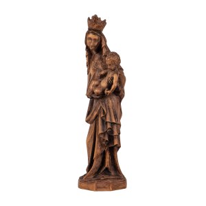 Artysta Nierozpoznany, Madonna w typie gotyckim, XX w.