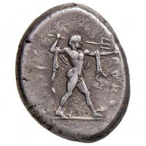 LUCANIA Poseidonia - Statere (circa 445-420 a.C.) Posei…
