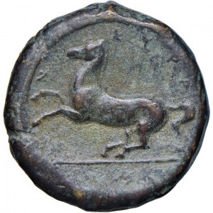 SICILIA Siracusa - Dilitron (circa 344-336 a.C.) Testa …