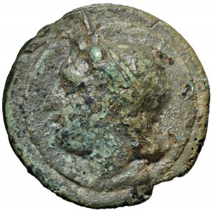 ROMAN REPUBLIC - Axis (ca. 275-270 BC) Head of ...