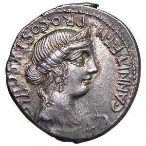 Annia - C. Annius T. f. T. n. - Denario (82-81 a.C.) Bu…