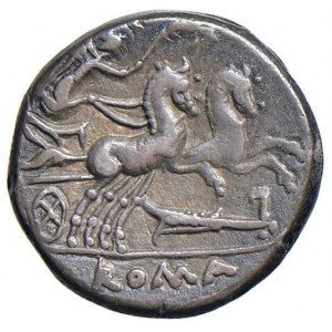 Cipia - M. Cipius M. f. - Denarius (115-114 BC) Head ...