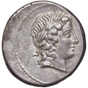Marcia - L. Censorinus - Denario (82 a.C.) Testa di Apo…