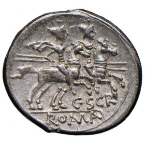 Scribonia - C. Scribonius - Denario (154 a.C.) Testa di…