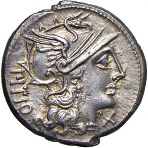 Sempronia - L. Sempronius Pitio - Denario (148 a.C.) Te…