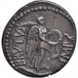 M. Junius Brutus con P. Servilius Casca Longus - Denari…