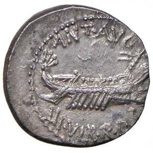 Antonius (+ 30 pred Kr.) Denár (Patraeus (?), 32-31 pred Kr.) Na...