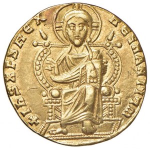 Leone VI (886-912) Solido (Costantinopoli) Cristo sedut…