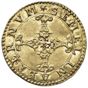 FERRARA Alfonso II (1559-1597) Goldener Schild - MIR 305/3 ...