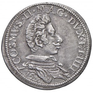 FLORENZ Cosimo II (1609-1621) Testone 1620 - MIR 266 AG...