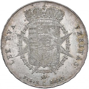 FIRENZE Ferdinando III (1790-1801) Francescone 1824 - M…