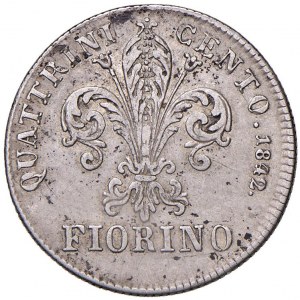 FLORENCIA Leopold II (1824-1859) Florin 1842 - MIR manc...