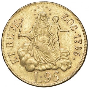 GENOA Dogi Bienali (1528-1797) 96 Lire 1796 Stella dop...