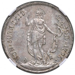 GENOA Biennale Dogen (1528-1797) 4 Lire 1795 Stella dop...