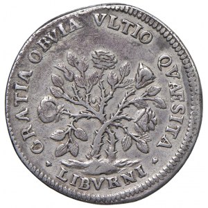 LIVORNO Cosimo III (1670-1723) Half-piece of the rose 1...