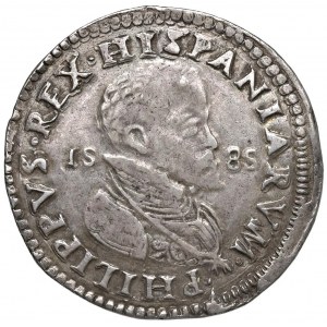 MILANO Filippo II (1556-1598) Ducatone 1585 - MIR 308/1…