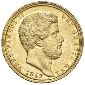 NAPOLI Ferdinando II (1830-1859) 6 Ducati 1842 - MIR 8…