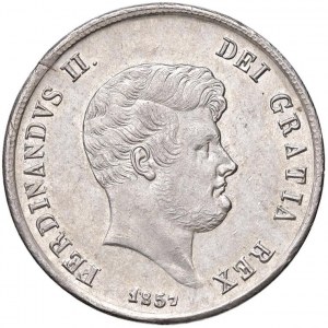 NAPOLI Ferdinando II (1830-1859) Mezza piastra 1857 - N…