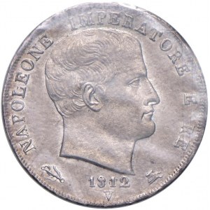 Napoleone (1804-1814) Venezia - 2 Lire 1812 Puntali agu…