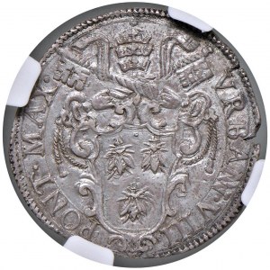 Urbano VIII (1623-1644) Testone 1632 - Munt. 50/54 AG I…