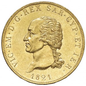 Vittorio Emanuele I (1802-1821) 80 Lire 1821 - Nomisma …